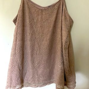 Laced cami top